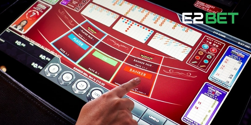 Hướng dẫn chơi bài baccarat E2BET Casino Live từ A-Z 3 Hướng dẫn chơi bài baccarat live trên nền tảng E2BET